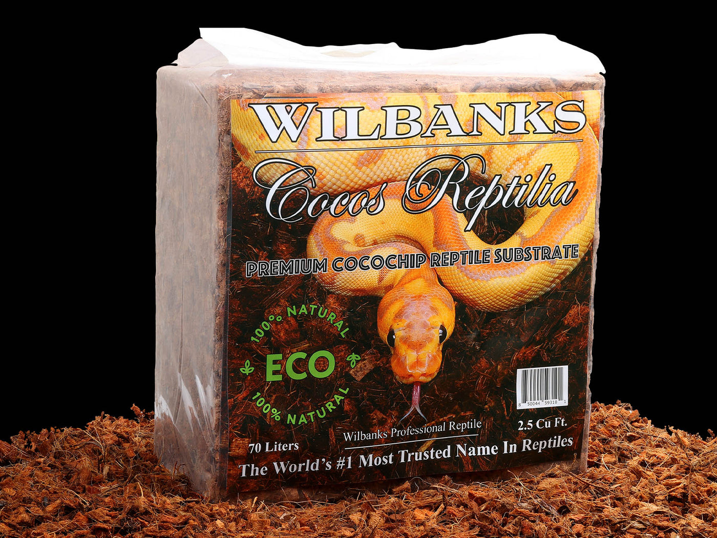 Wilbanks Cocos Reptilia Premium Coco Chip Reptile Substrate