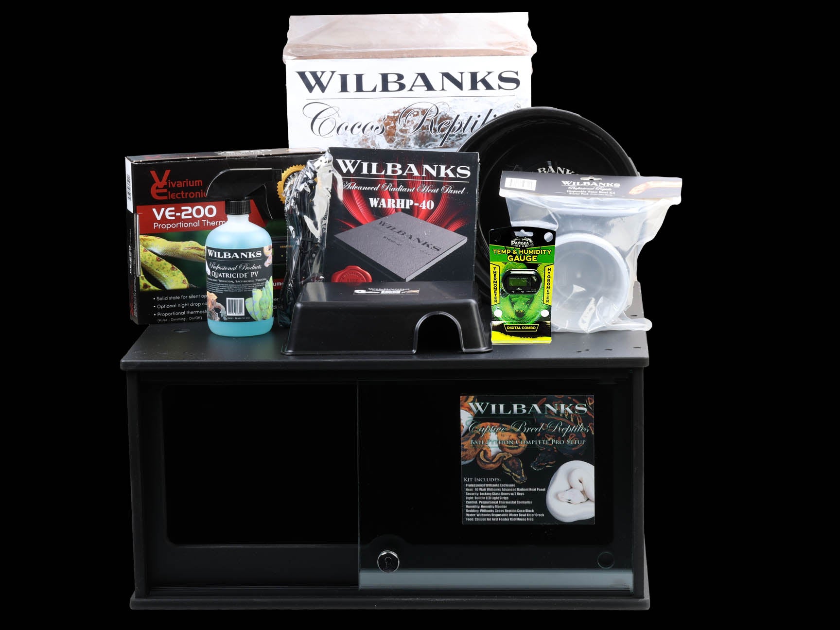 APWilbanks Ball Python Kit24"X19"X12" Wilbanks