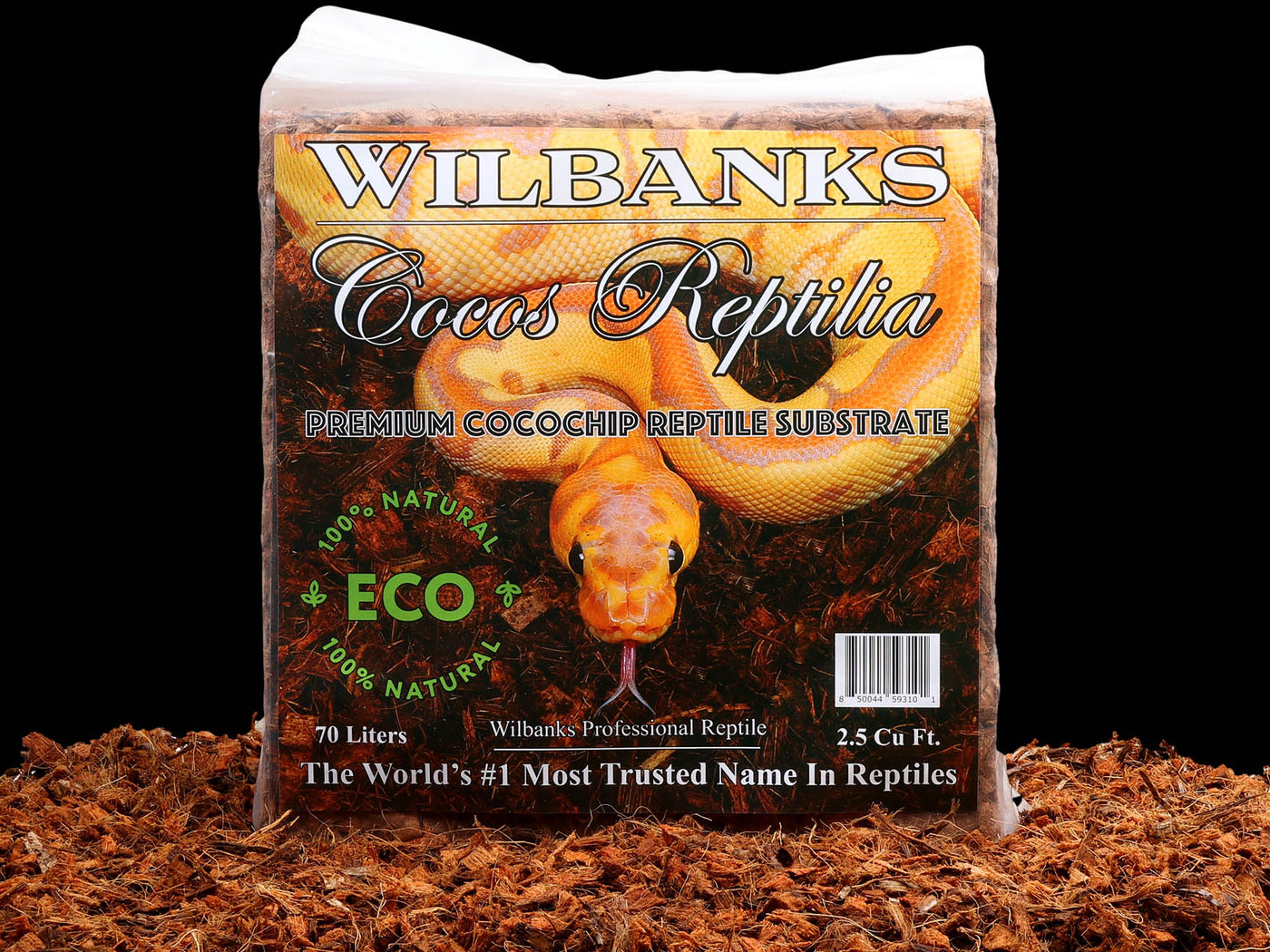 Wilbanks Cocos Reptilia Premium Coco Chip Reptile Substrate