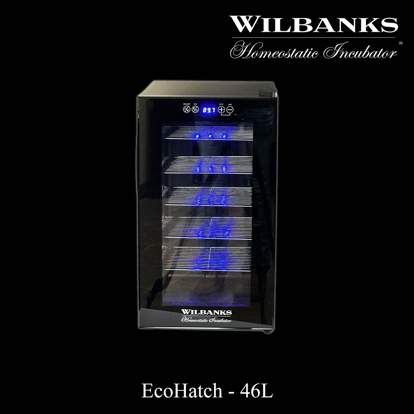 Wilbanks Incubator™ EcoHatch 46L - (Holds 4 Ball Python Clutches)
