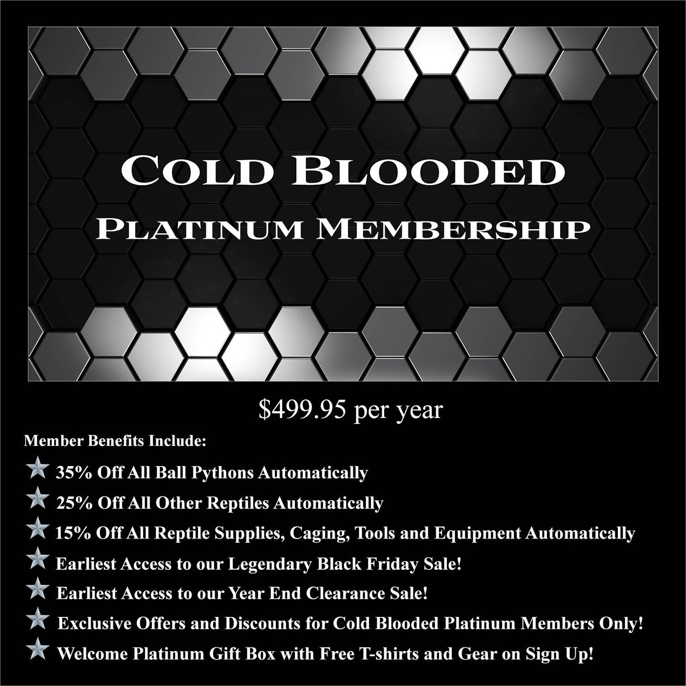 Cold Blooded Premium Memb