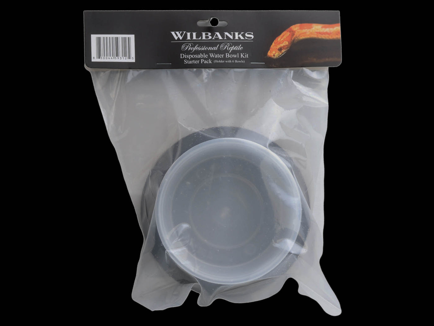 Wilbanks - Disposable Water Bowl Starter Pack (Holder with (6) 10oz Bowls)