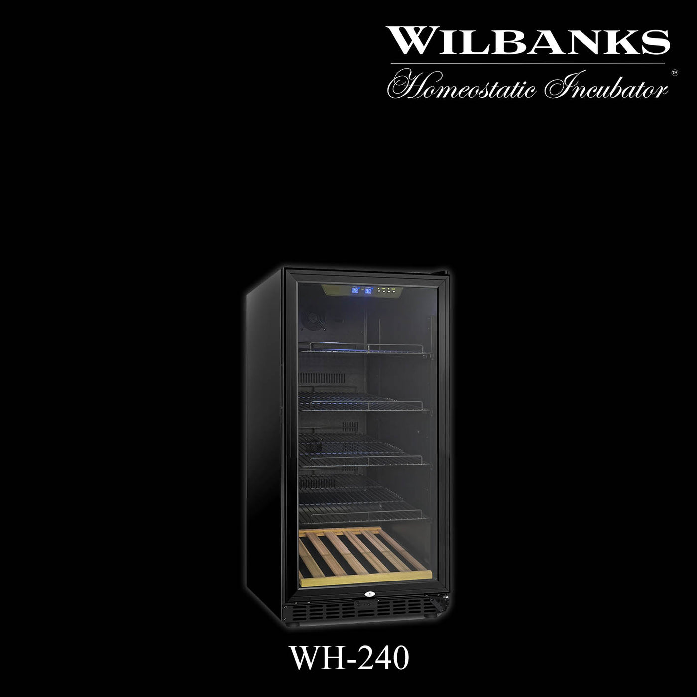 Wilbanks Homeostatic Incubator™  WH-240 (Capacity - 16 Ball Python Clutches*)