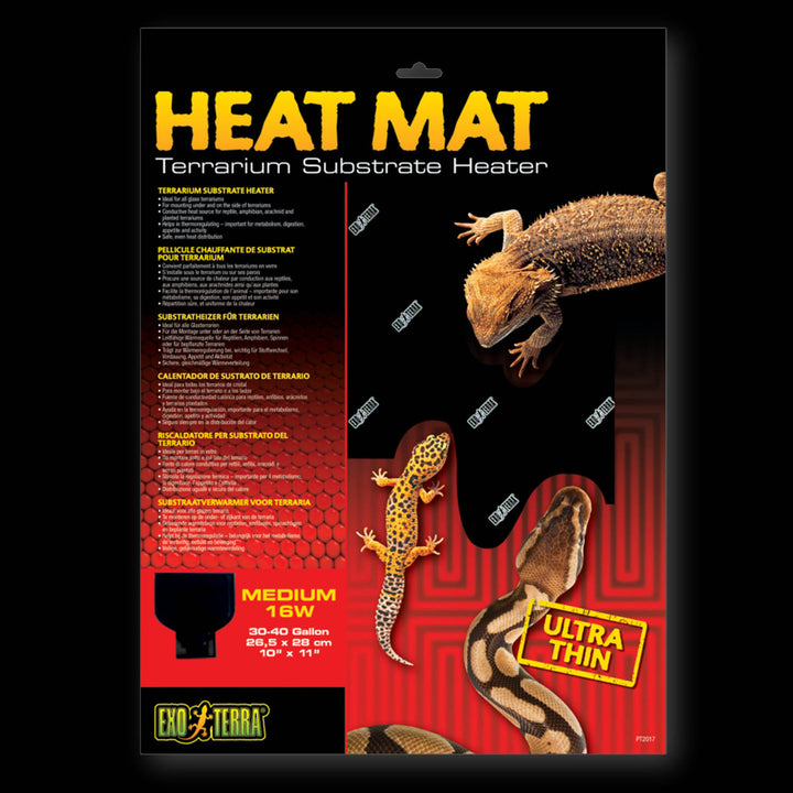EXO TERRA HEATING TOP M、EASY GLO THERMO Exo Terra Heat Mat – Wilbanks Captive Bred Reptiles