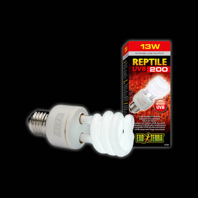 Exo Terra Reptile UVB 200 Intense CFL Bulb