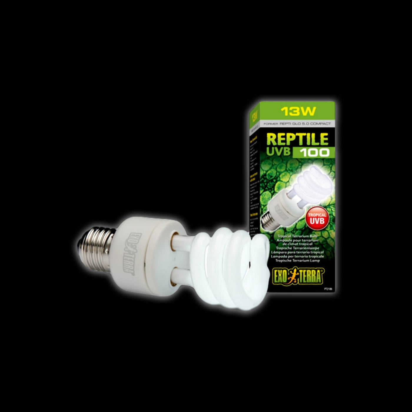 Exo Terra Reptile UVB 100 - Tropical Terrarium Bulb
