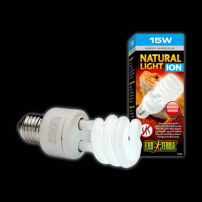 Exo Terra Natural Light ION - Deodorizing Bulb