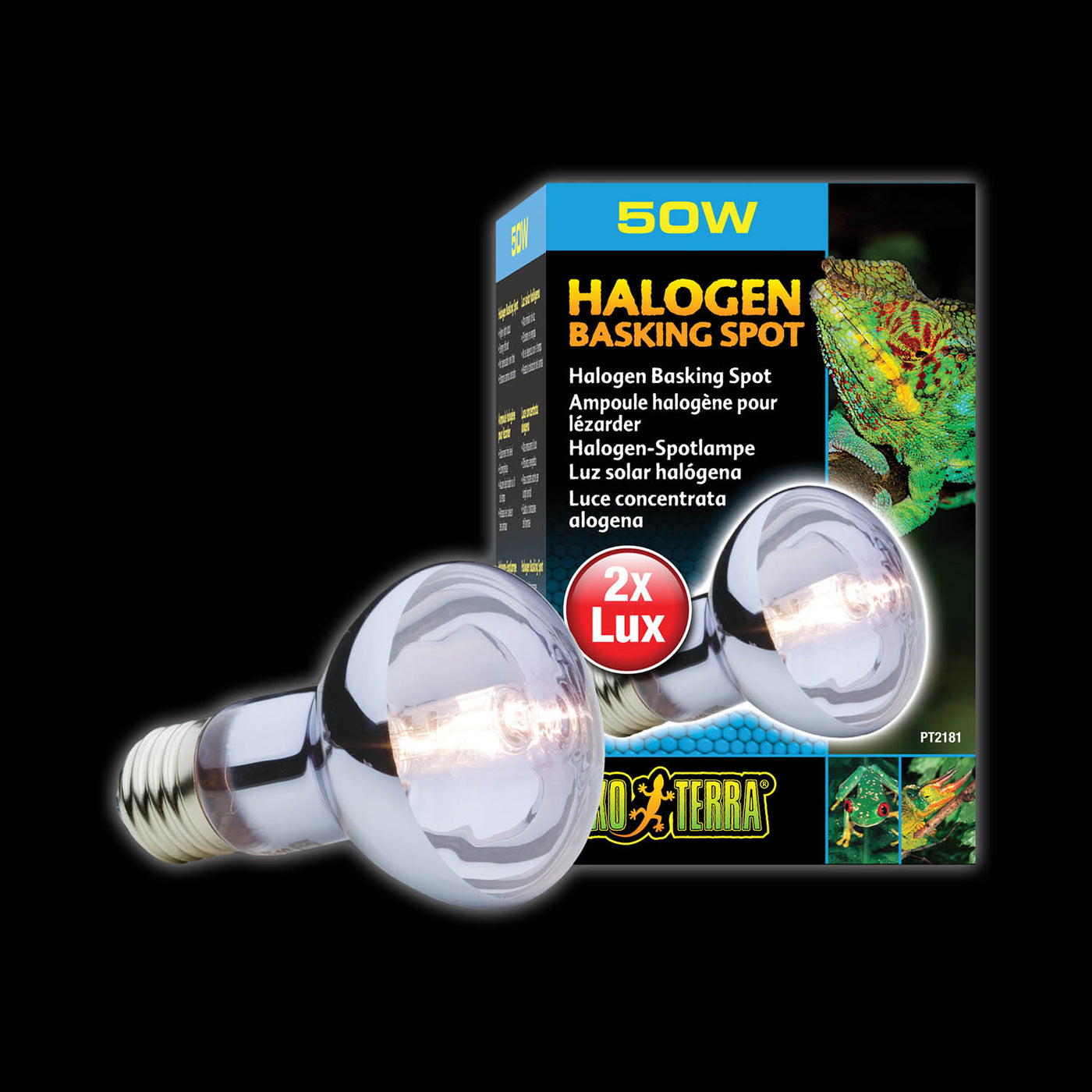 Exo Terra Halogen Basking Spot Lamps