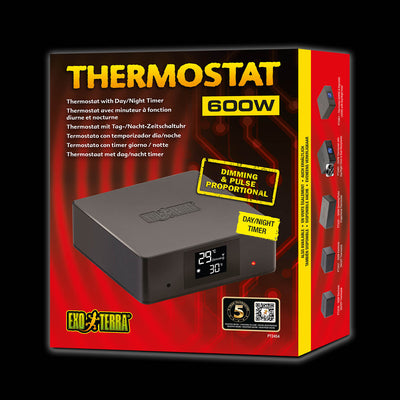 Exo Terra 600W Thermostat with Day/Night Timer