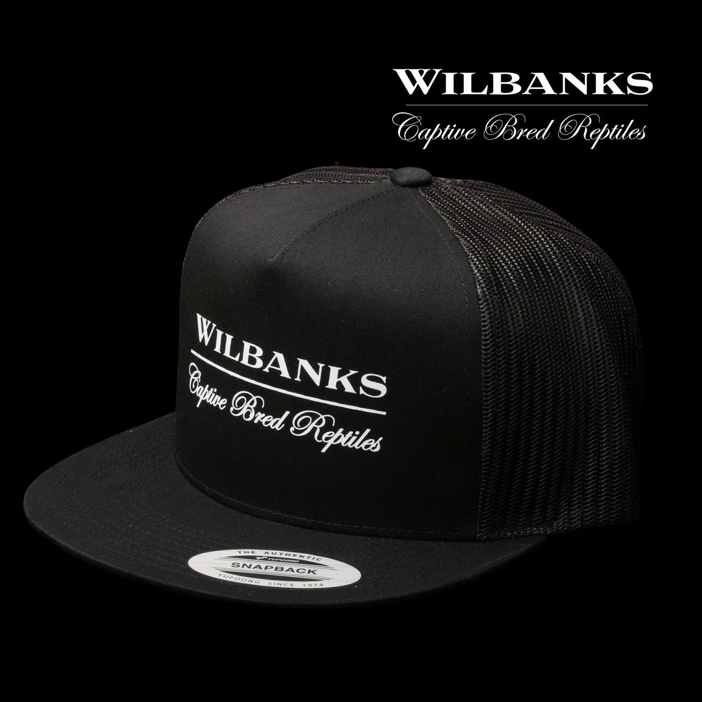 Wilbanks CBR -Yupoong Solid Classic Trucker Hat - Black-Red-White